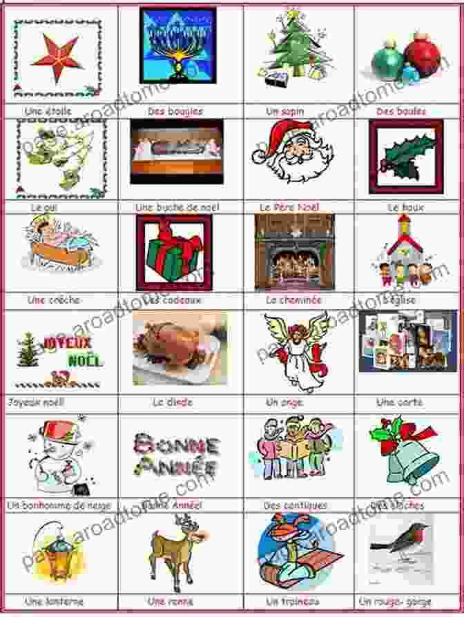 50 Christmas Words French Picture Word Book Bilingual French: 50 Christmas Words (French Picture Word Book): French English Picture Dictionary French Children S Bilingual French Children S English Dictionary T 25) (French Edition)