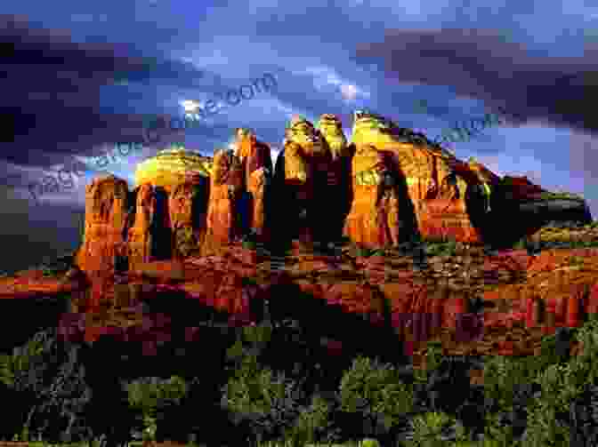 A Breathtaking Sunset Over The Iconic Sedona Red Rock Formations Sedona Impressions A Photography Study (Art 9)