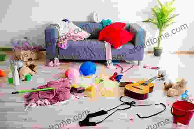 A Cluttered Living Room With Toys, Games, And Blankets Strewn About. SIMPLY DECLUTTERING YOUR HOME: Common Places We Forget To Declutter In The Home Decluttering Tasks That Take 30 Minutes Or Less And Things Not To Do When Decluttering EASY Decluttering Tips For Kids