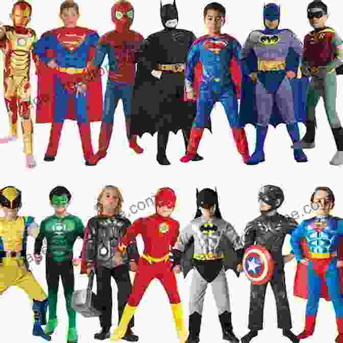 A Group Of Children Dressed As Superheroes The Obscure Holidays EBook For April: Outrageously Fun Reasons To Celebrate At Work In The Classroom At Home Anywhere (The Obscure Holidays EBooks)