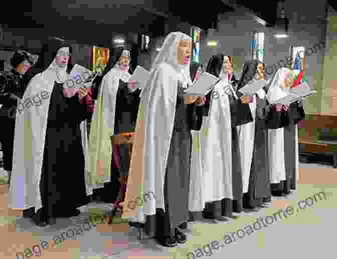 A Group Of Discalced Carmelite Friars And Nuns Gathered In A Monastery Courtyard Journey To Carith: The Sources And Story Of The Discalced Carmelites