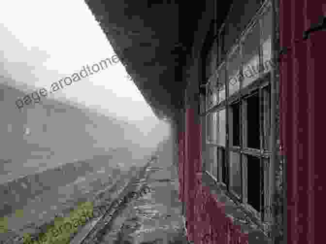 A Haunting Depiction Of A Deserted Railway Station, Shrouded In Mist And Time, Its Grandeur Echoing A Bygone Era. Phantom Architecture Philip Wilkinson