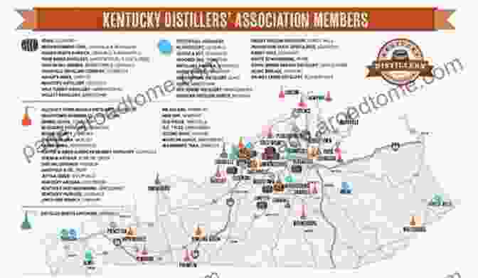 A Map Of Kentucky's Distilling Regions Making Bourbon: A Geographical History Of Distilling In Nineteenth Century Kentucky