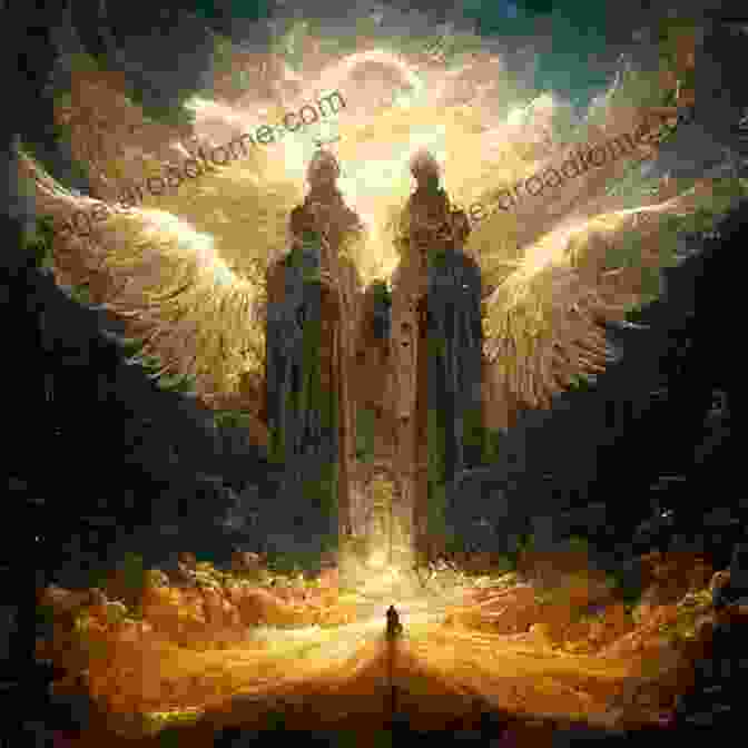 A Painting Depicting Angels And Archangels Surrounding A Human Figure Are We Listening To The Angels?: Edgar Cayce On Angels Archangels And The Unseen Forces