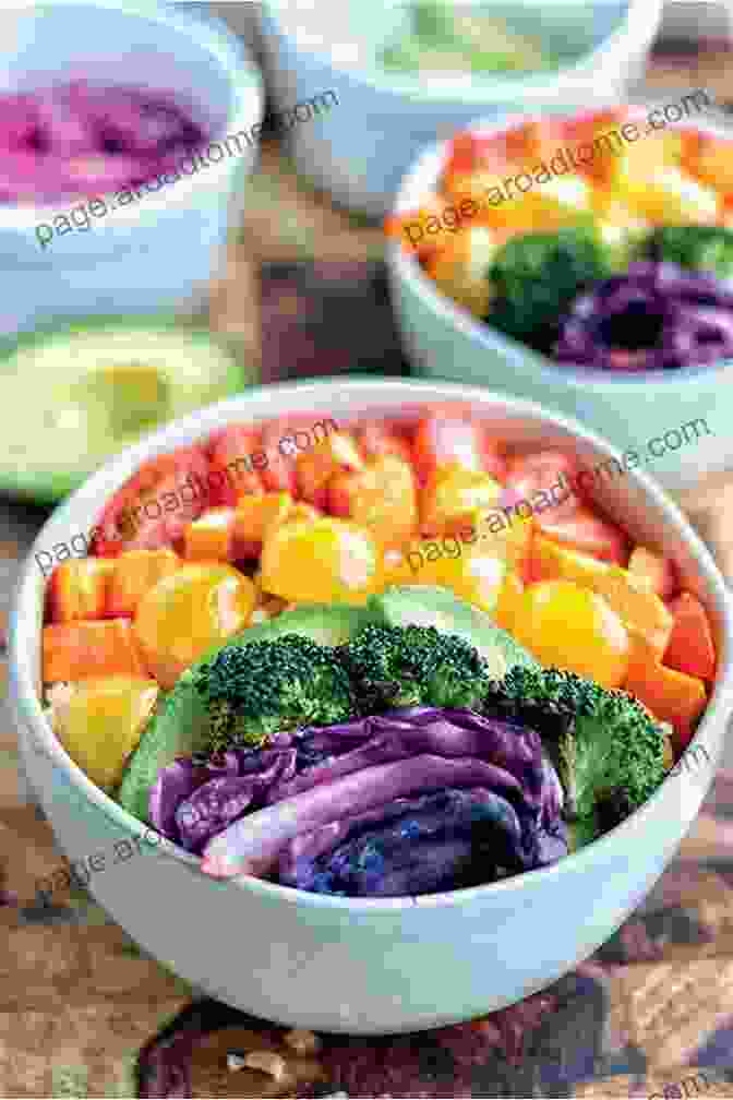 A Photo Of A Bowl Of Colorful Vegetables. Plant Based Cookbook With 30 Minute For Everyone: Easy Recipes With No Salt Oil Or Refined Sugar