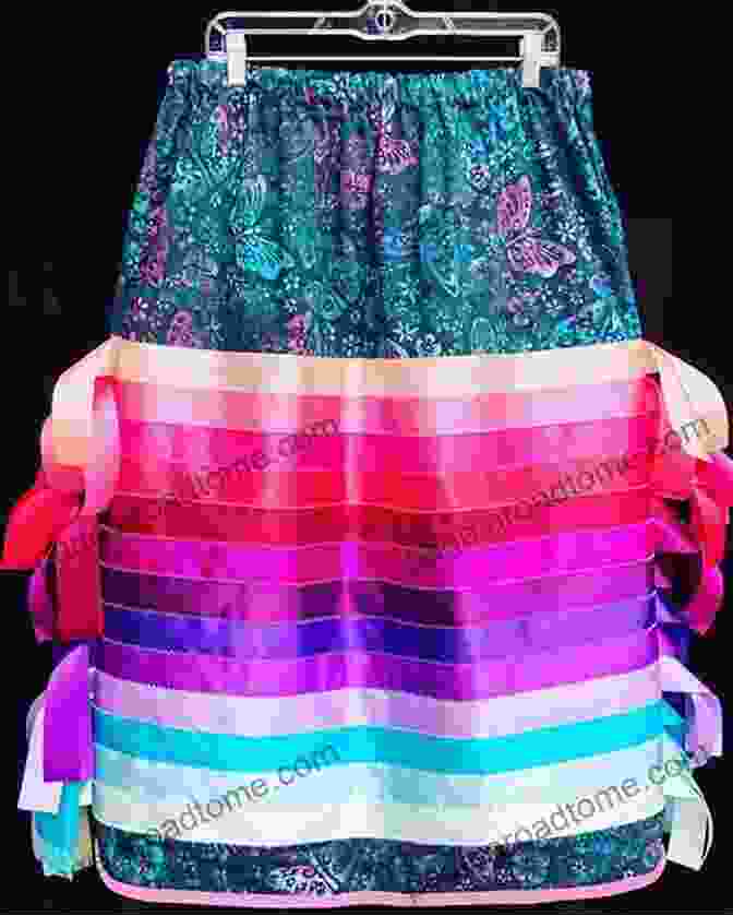 A Ribbon Skirt With Vibrant Colors And Intricate Beadwork. My Ribbon Skirts Shelly Vivian