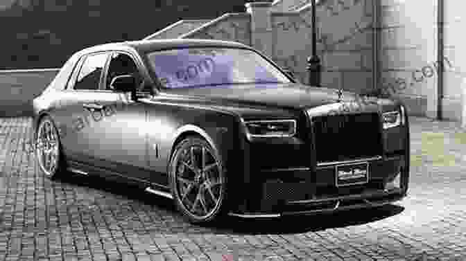 A Stately Rolls Royce Phantom With A Black Exterior And Chrome Accents. Classic Cars: With 100 Automobile Photos