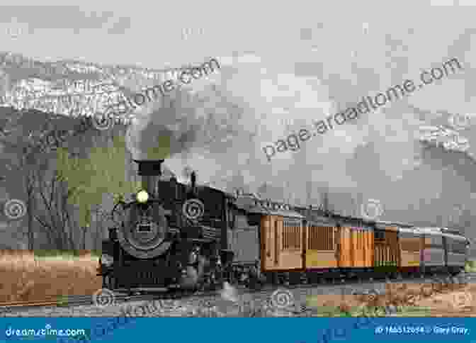 A Vintage Steam Locomotive Billowing Smoke And Pulling A Train Of Passenger Cars Through A Snowy Landscape. American Locomotives In Historic Photographs: 1858 To 1949 (Dover Transportation)