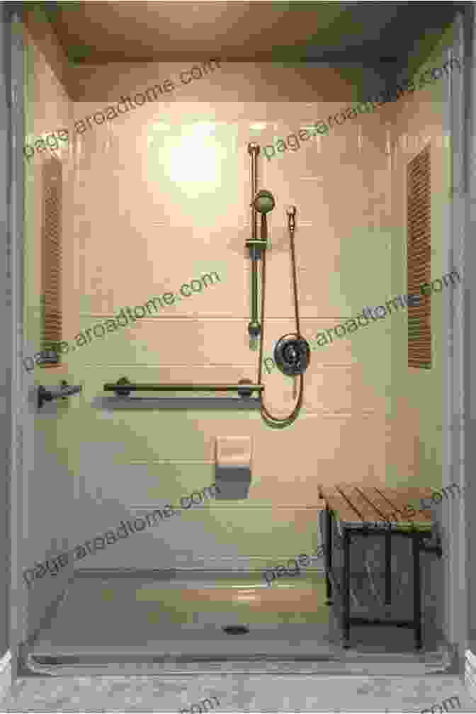 Accessible Bathroom With Roll In Shower And Grab Bars The Illustrated Guide To Assistive Technology Devices: Tools And Gadgets For Living Independently