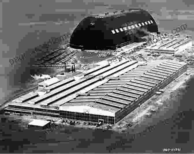 Aerial View Of Akron, Ohio, With Goodyear Airdock In The Foreground Akron Aviation (Images Of Aviation)