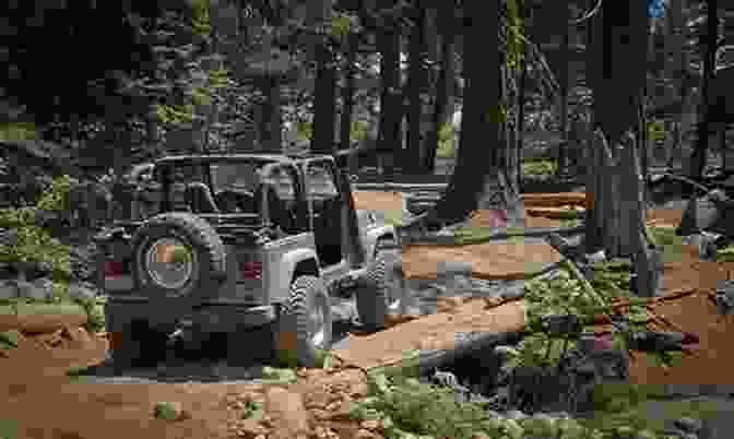 An Adventurous Off Roading Scene Along The Rubicon Trail, Capturing The Rugged Beauty Of Lake Tahoe's Backcountry. Lake Tahoe Peter Goin