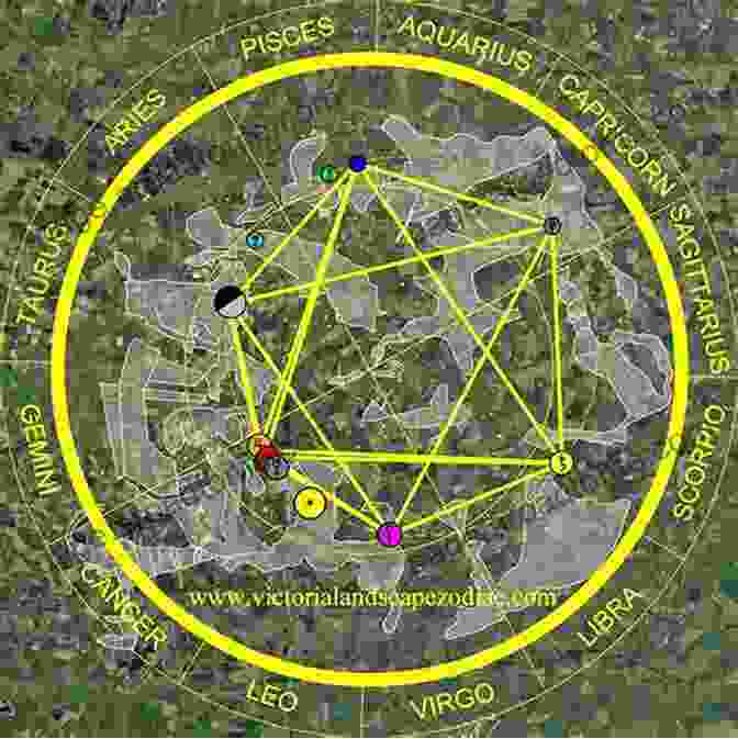 Ancient Star Map Of Glastonbury Zodiac The Glastonbury Zodiac And Earth Mysteries UFOlogy