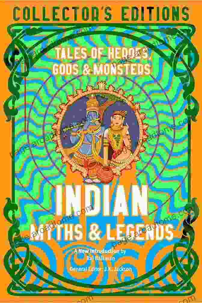 Book Cover Of 'The Myths Of India: Epics Of Human Destiny', Showcasing A Vibrant And Intricate Depiction Of Mythology And Ancient Wisdom The Day Of Brahma: The Myths Of India Epics Of Human Destiny