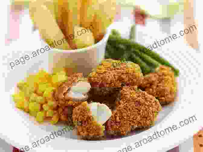 Chicken Nuggets And Sweet Potato Fries On A Plate The Healthy Plant Based ADHD Diet Cookbook: Easy To Make Recipes To Manage A Child With ADHD Or Autism