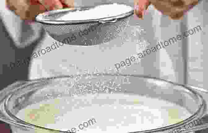 Close Up Of Finely Sifted Flour, Ready For Baking. The European Top 20 Baking Recipes: Easy To Imitate Easy To Bake Impress Everyone With Your Baking Talent