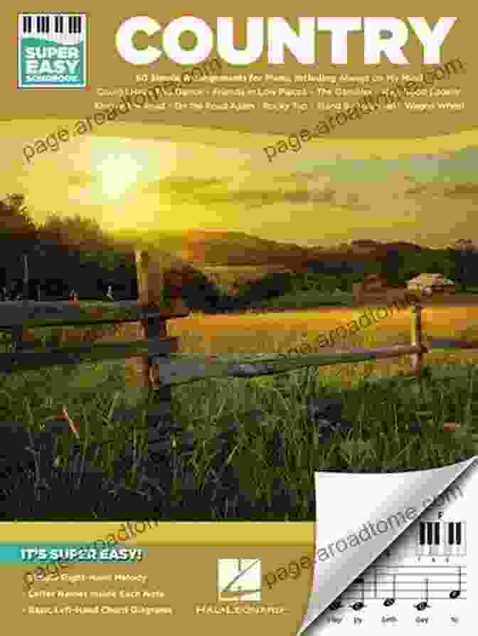 Country Super Easy Songbook Cover Image Country Super Easy Songbook