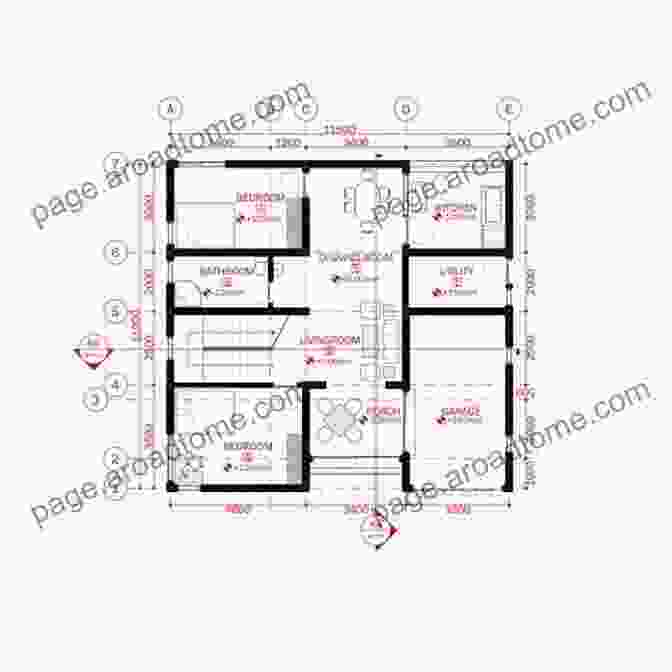 Detailed Architectural Drawings Of A House, Blueprints For Construction, Home Design Plans, Floor Plans, Elevations, Cross Sections, And Sections Small Home Design: 90GR : 2 Bedroom + 2 Bath Full Concept Plans: Preliminary Construction House Plan Set Includes Copyright Release For Building (Small And Tiny Homes)