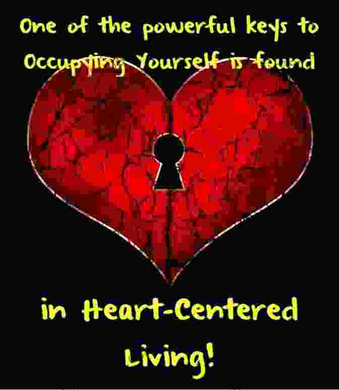 Heart Centered Living Book Cover Featuring A Golden Heart And Divine Light HEART CENTERED LIVING: Messages Inspired By Christ Consciousness