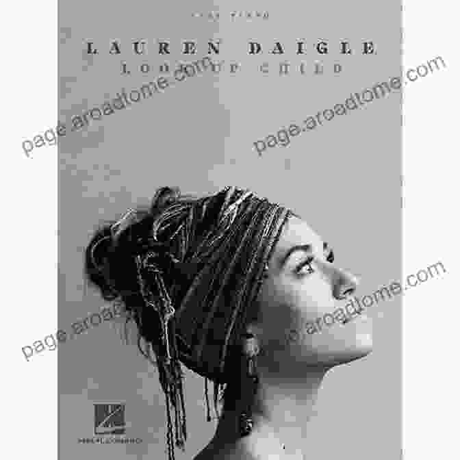 Lauren Daigle Look Up Child Songbook Cover Lauren Daigle Look Up Child Songbook