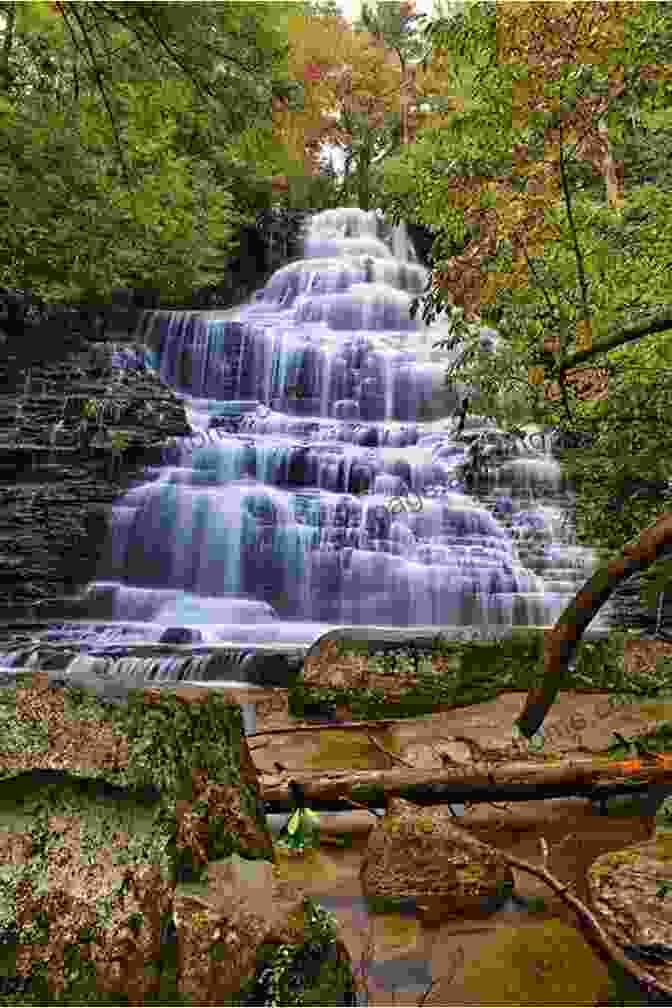 Majestic Waterfall Cascading Down A Rocky Cliff Waterfalls Of Virginia West Virginia: 174 Falls In The Old Dominion And The Mountain State (Best Waterfalls By State)