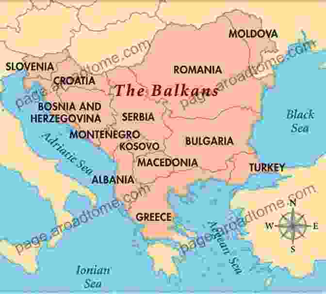 Map Of The Balkans Region War In The Balkans: An Encyclopedic History From The Fall Of The Ottoman Empire To The Breakup Of Yugoslavia