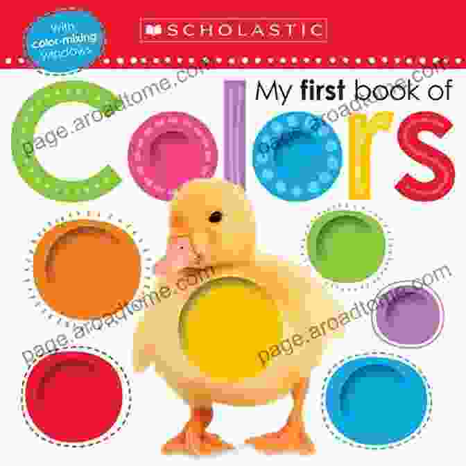 My First Book Of Colors Cover Featuring A Colorful Kaleidoscope Of Shapes My First Of Colors