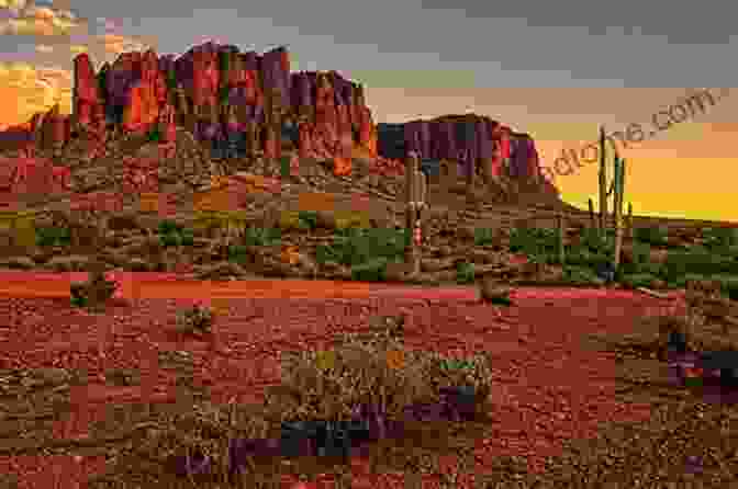 Panoramic View Of Arizona's Desert Landscape, Showcasing Its Towering Rock Formations, Vibrant Colors, And Vast Open Spaces. A Little Bit Of Arizona