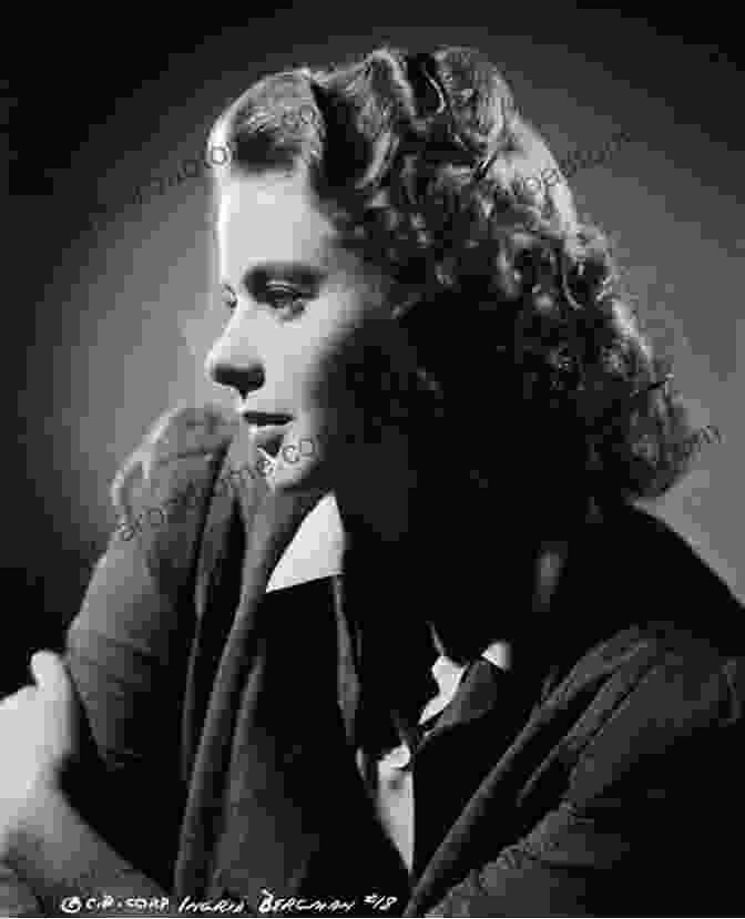 Portrait Of Ingrid Bergman In The 1940s, Capturing Her Timeless Beauty And Expressive Gaze. City Of Nets: A Portrait Of Hollywood In The 1940 S