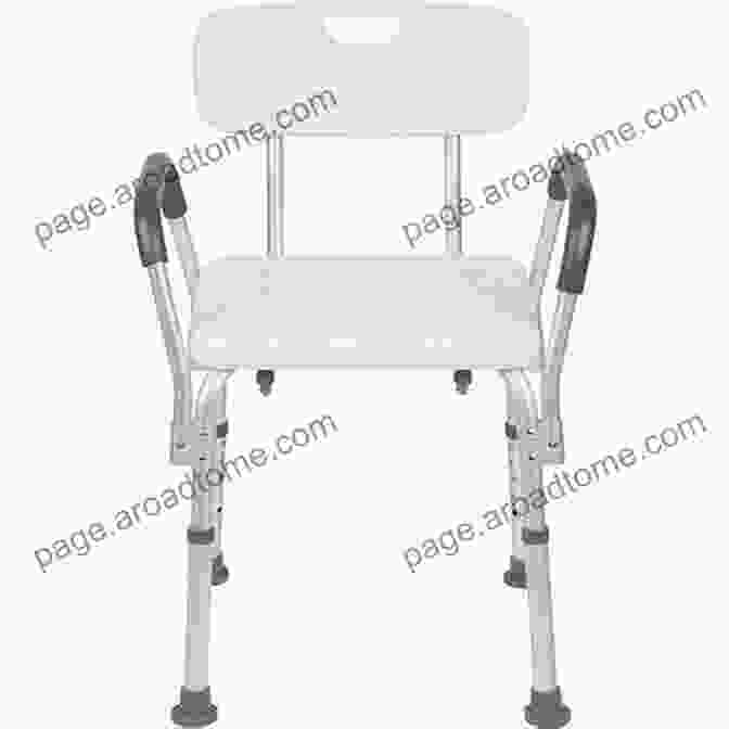 Shower Chair With Armrests And Non Slip Feet The Illustrated Guide To Assistive Technology Devices: Tools And Gadgets For Living Independently