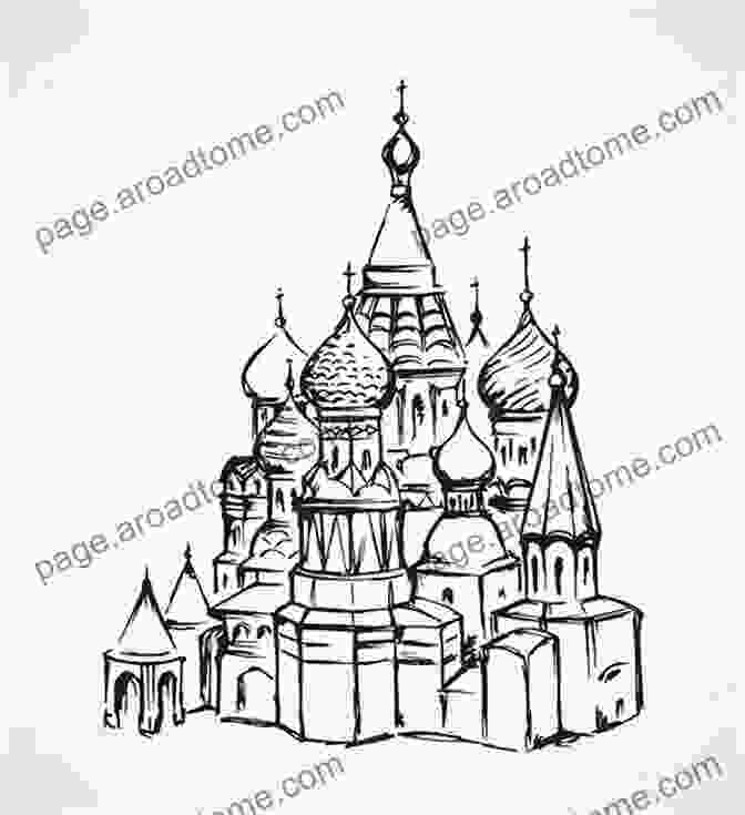 Sketch Of Red Square In Moscow Russia France Urban Sketching Artbook: Evgeny Bondarenko Art (Evgeny Bondarenko Urban Sketch Artbook 1)