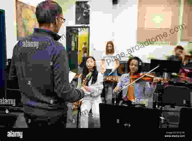 Teacher Leading A Music Class Teaching Music With Passion: Conducting Rehearsing And Inspiring