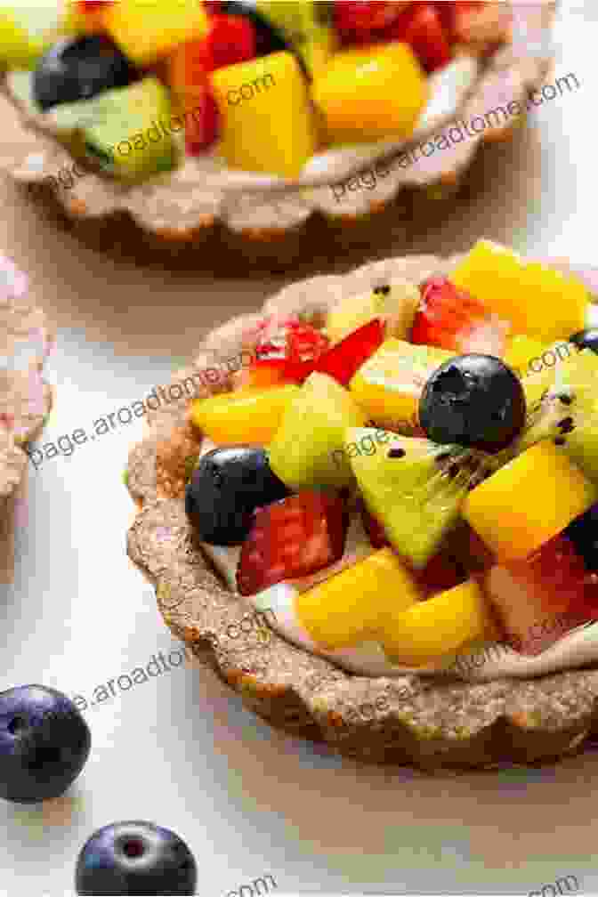 Vibrant Raw Vegan Dessert With Fruits And Berries 30 Raw Vegan Desserts