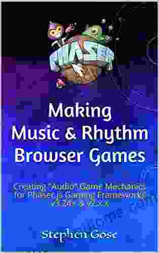 Making Music Rhythm Browser Games: Creating Audio Game Mechanics for Phaser js Gaming Frameworks v3 24+ v2 x x (Making Browser Games)