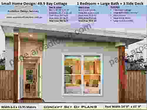 Cottage House Plan 537 Sq Feet Or 49 9 M2 Small Home Design Small Home Design Granny Flat: Low Cost Home Design Concept Plans Showing The Floor Elevation Plans (house Plans Under 1500 Sq Ft)